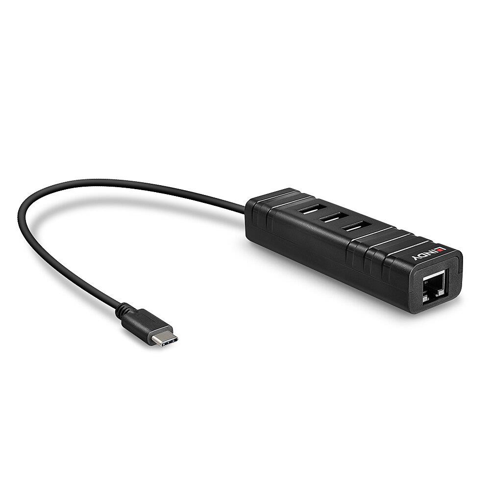 USB šakotuvas I/O USB3.1 & LAN 43249 LINDY