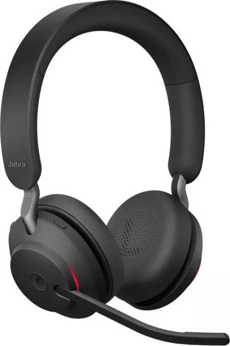 Belaidės ausinės Jabra Evolve2 65 Link380a MS Stereo, juoda