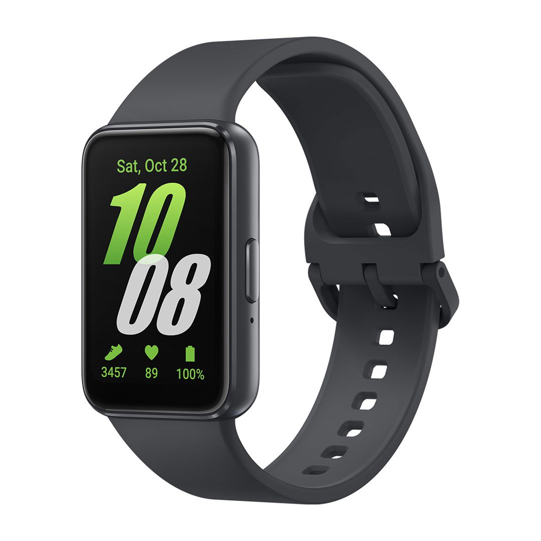 Išmanioji apyrankėSamsung Galaxy Fit3 SM-R390NZAAEUE, juoda/pilka