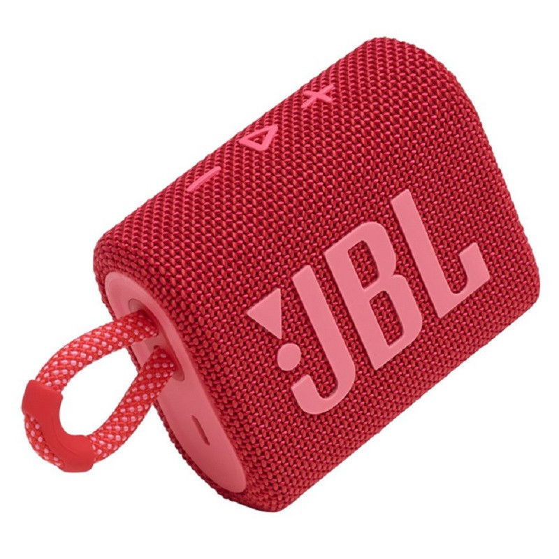 Belaidė garso kolonėlė JBL GO3RED, Raudona