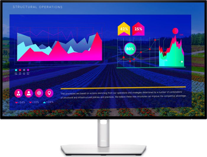 Monitorius Dell UltraSharp U2722D, 27", 8 ms