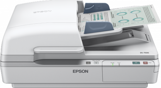 Epson | WorkForce | DS-6500 | Flatbed and ADF | Business Scanner