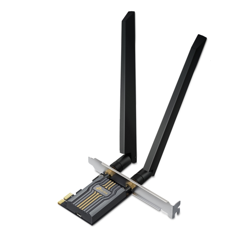 TP-LINK BE6500 Wi-Fi 7 ir Bluetooth 5.4 PCIe Tinklo Plokštė (ArcherTBE400E)