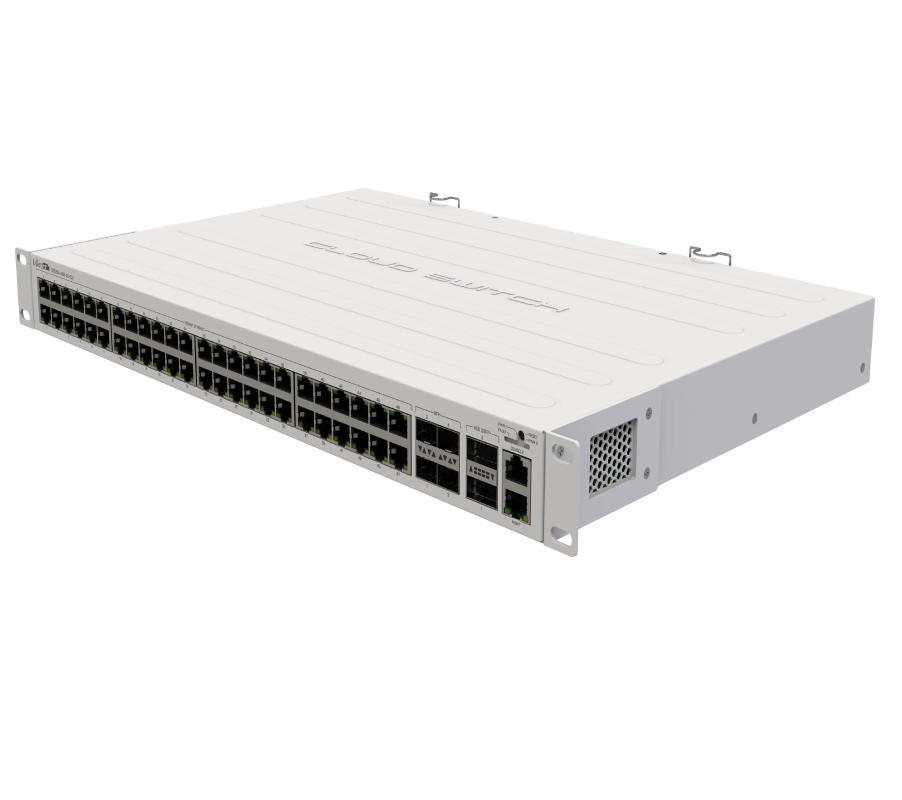 MIKROTIK Cloud Router Switch (CRS354-48G-4S+2Q+RM) (Licencijos lygis 5)