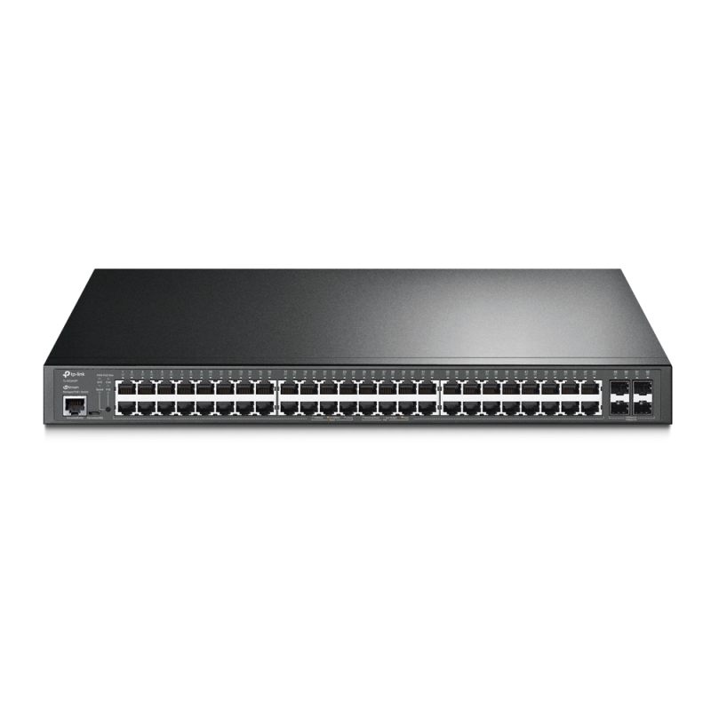 TP-LINK JetStream 52-Port Gigabit L2+ Managed Switch with 48-Port PoE+ (TL-SG3452P)