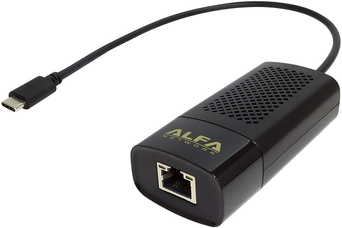 ALFA NETWORK USB-C 3.1 į 2.5 Gbps Tinklo Adapteris (AUE2500C)