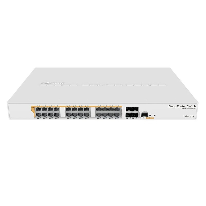 MIKROTIK Cloud Router Switch (CRS328-24P-4S+RM) (Licencijos lygis 5)