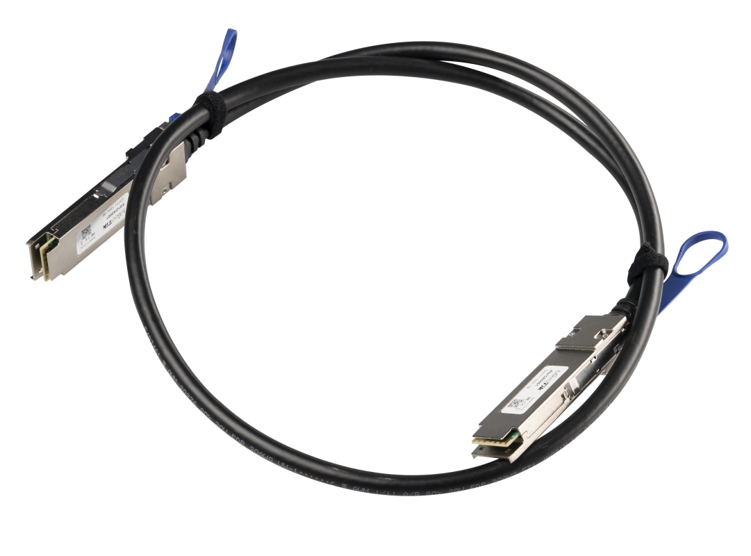 MIKROTIK 100 Gbps QSFP28 tiesioginis prijungimo kabelis DAC, 1m (XQ+DA0001)