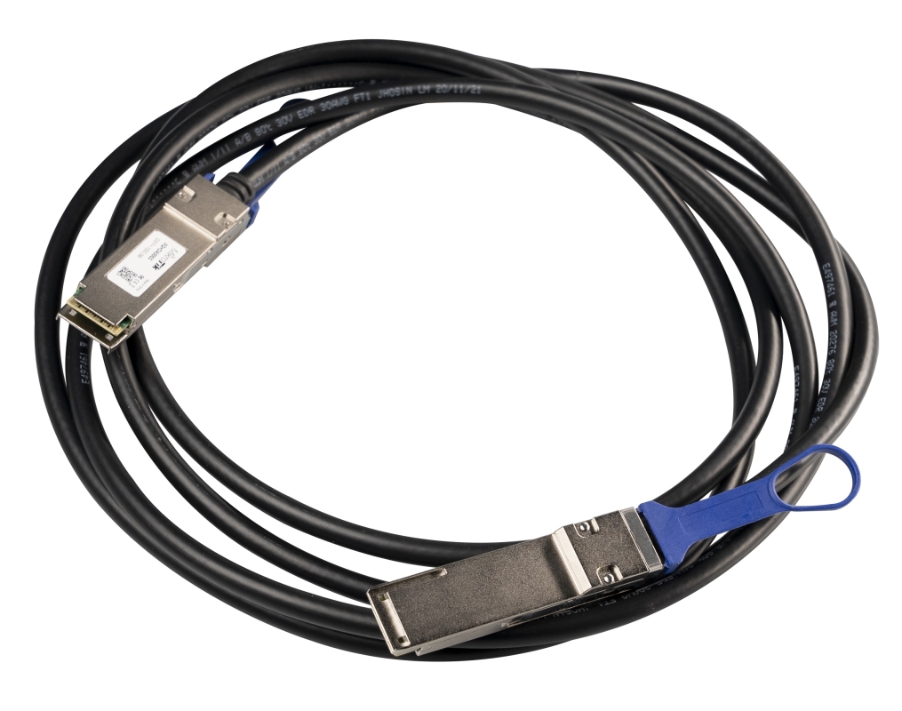 MIKROTIK 100 Gbps QSFP28 tiesioginis prijungimo kabelis DAC, 3m (XQ+DA0003)