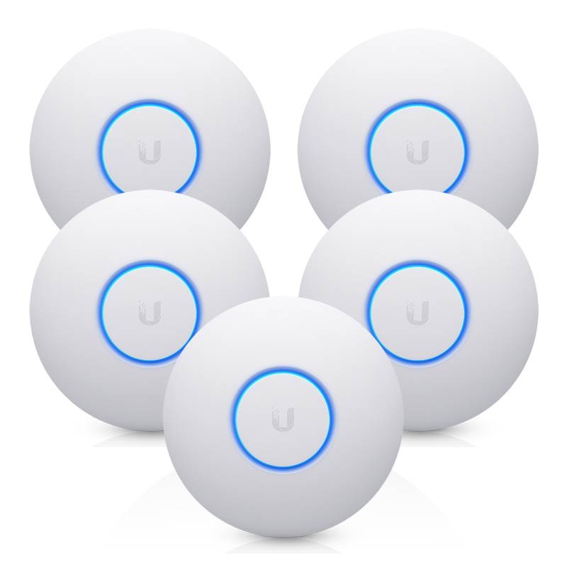 UBIQUITI UniFi nanoHD 5-pack 802.11ac Wave2 MU-MIMO Enterprise lygio prieigos taškas, 5 vnt (UAP-nanoHD-5)