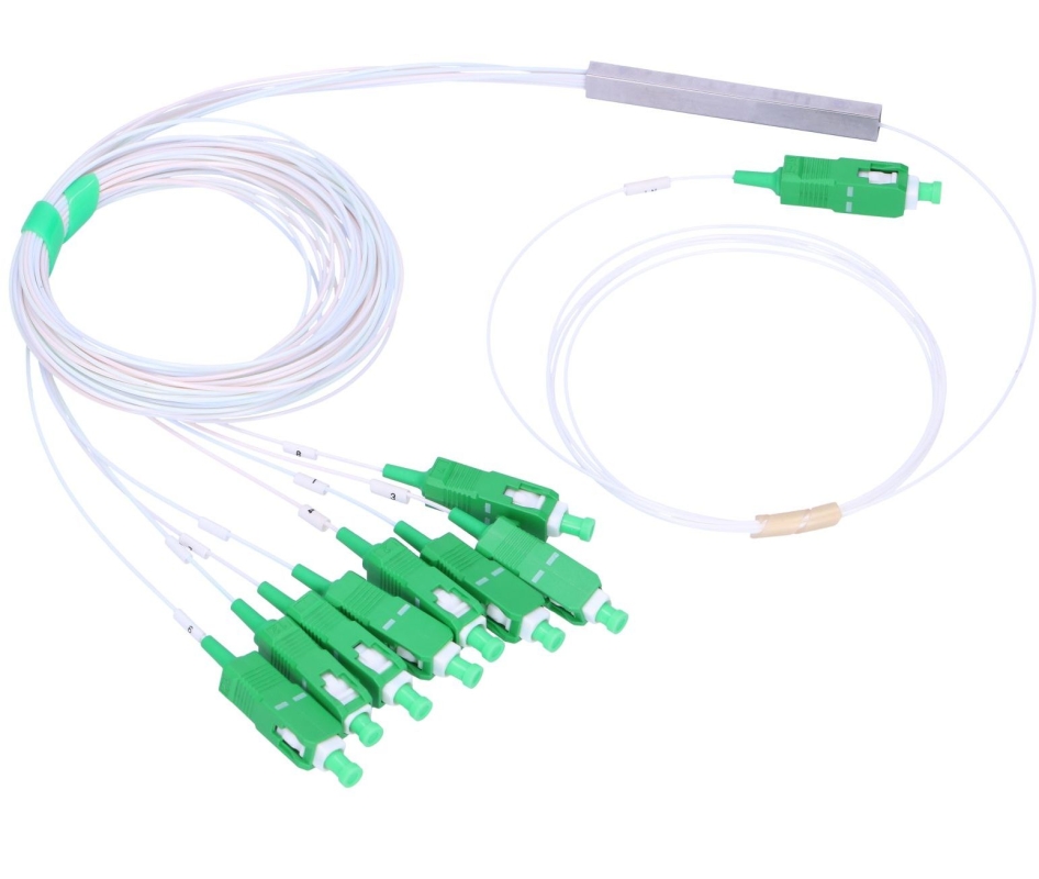 EXTRALINK 1:8 PLC Optinis daliklis SC/APC 900UM  (EL-SCAPC-SPLT-1-8)