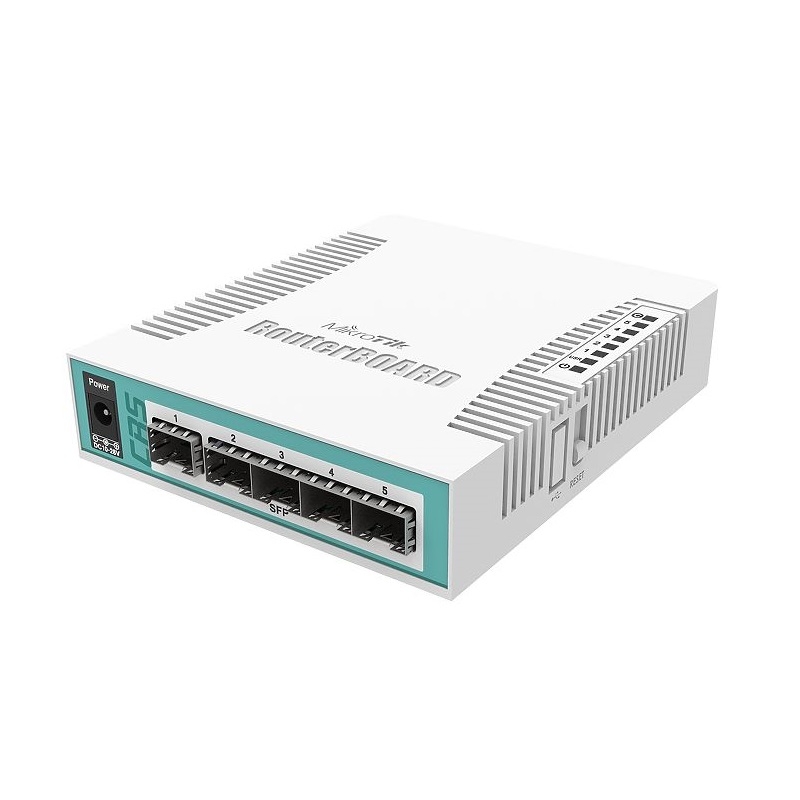 MIKROTIK Cloud Router Switch (CRS106-1C-5S) (Licencijos lygis 5)