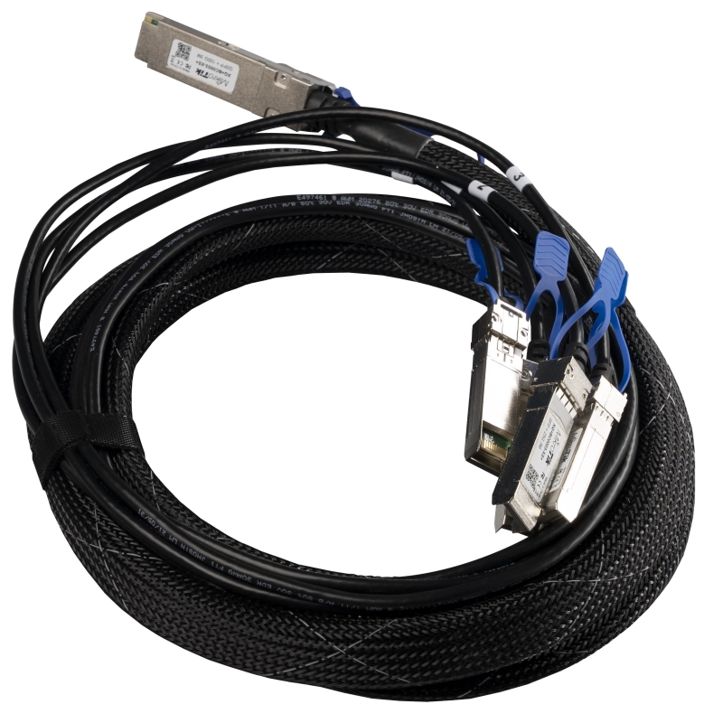 MIKROTIK QSFP28 į 4x SFP28 break-out kabelis, 3m (XQ+BC0003-XS+)