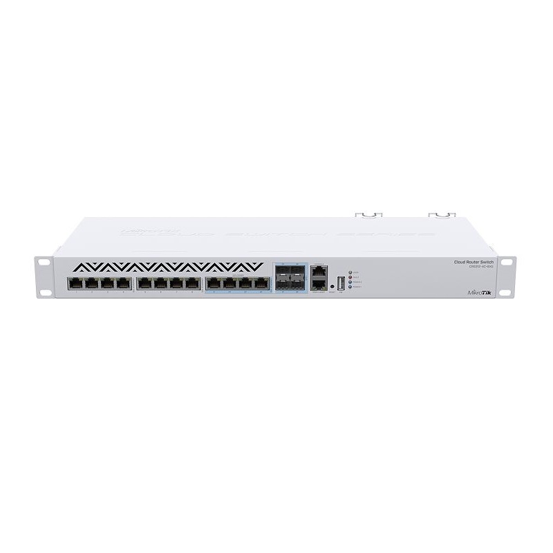 MIKROTIK Cloud Router Switch (CRS312-4C+8XG-RM) (Licencijos lygis 5)