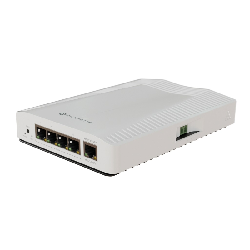 MIKROTIK Kompaktiškas 10Gbps Cloud Router Serijos Komutatorius (CRS304-4XG-IN)