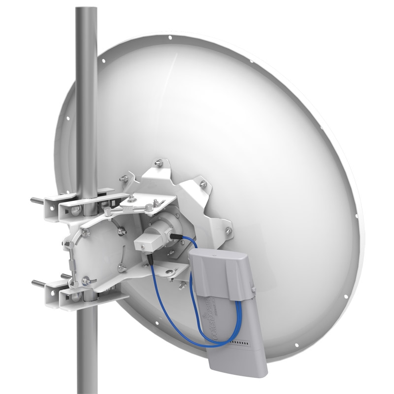 MIKROTIK mANT 30dBi 5Ghz parabolinė antena su standartinio tipo laikikliu , 4vnt. pakuotė (MTAD-5G-30D3-PA)