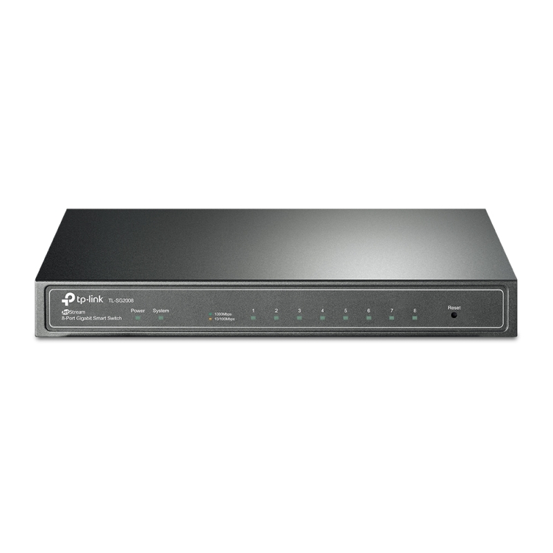 TP-LINK JetStream 8-Port Gigabit Smart Switch (TL-SG2008)