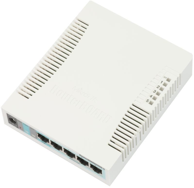 MIKROTIK RouterBOARD (RB951Ui-2HnD) (Licencijos lygis 4)