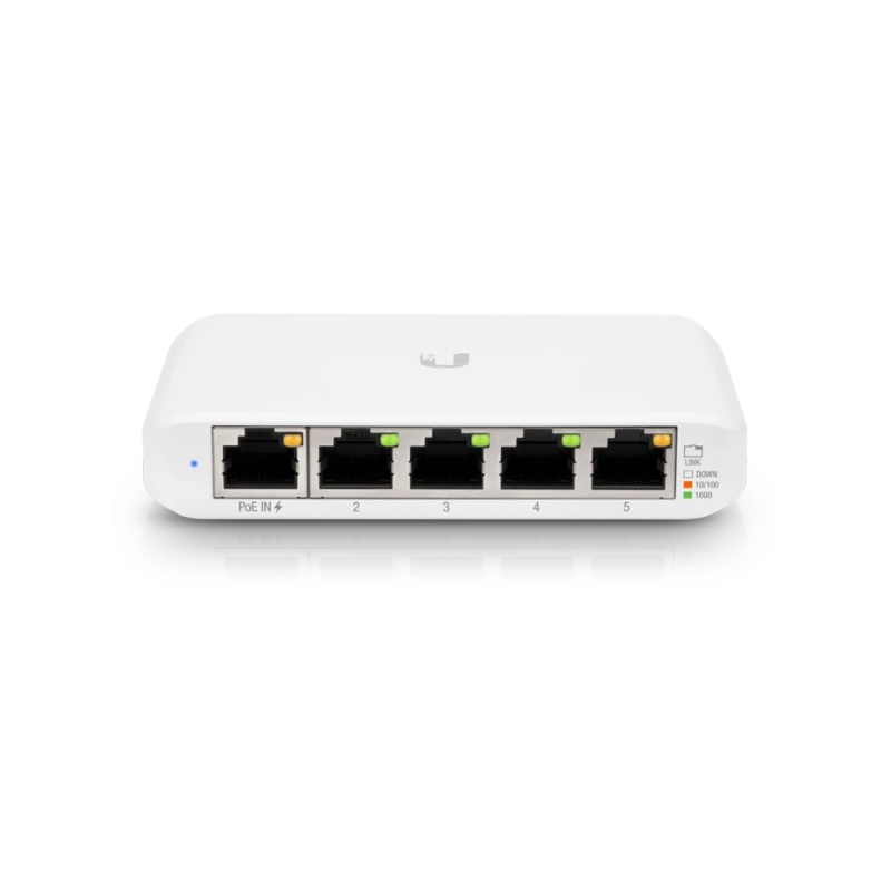 UBIQUITI UniFi 5-Port Managed Gigabit Ethernet Switch, USW-Flex-Mini