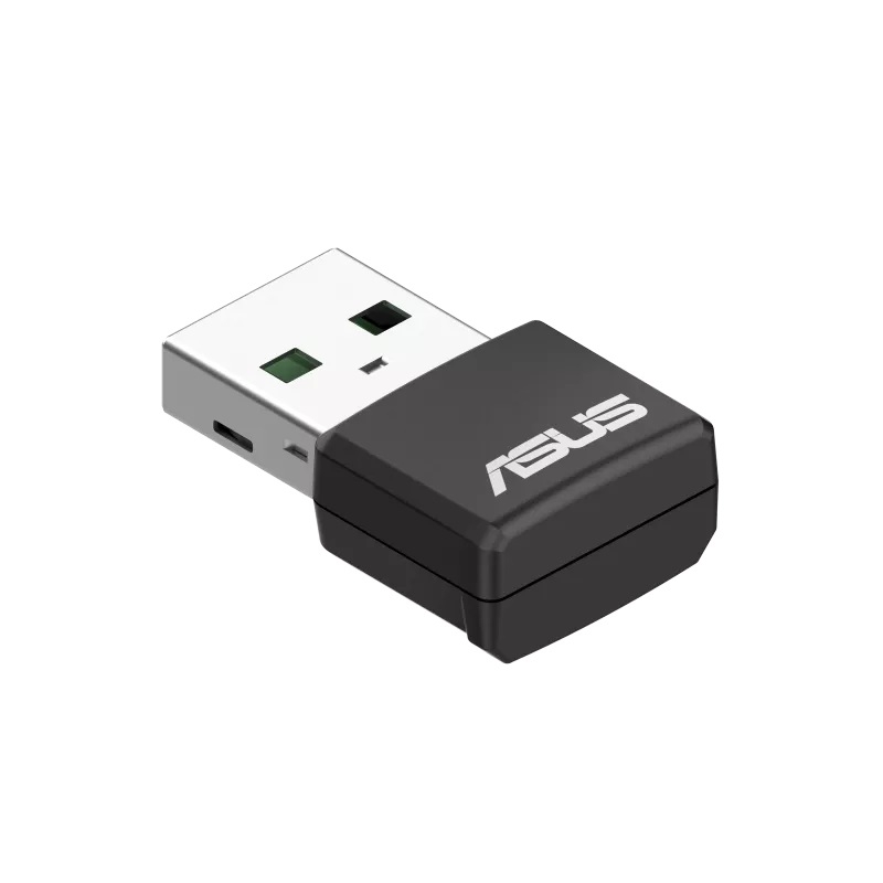 ASUS Mažas Dvidažnis AX1800 USB WiFi Adapteris (USB-AX55Nano)