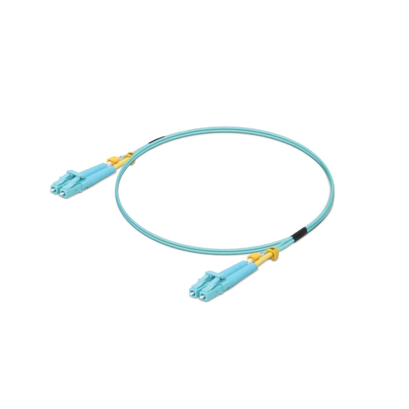 UBIQUITI 10 Gbps OM3 Duplex LC Cable, 1 meter (UACC-OFC-MM-1M)