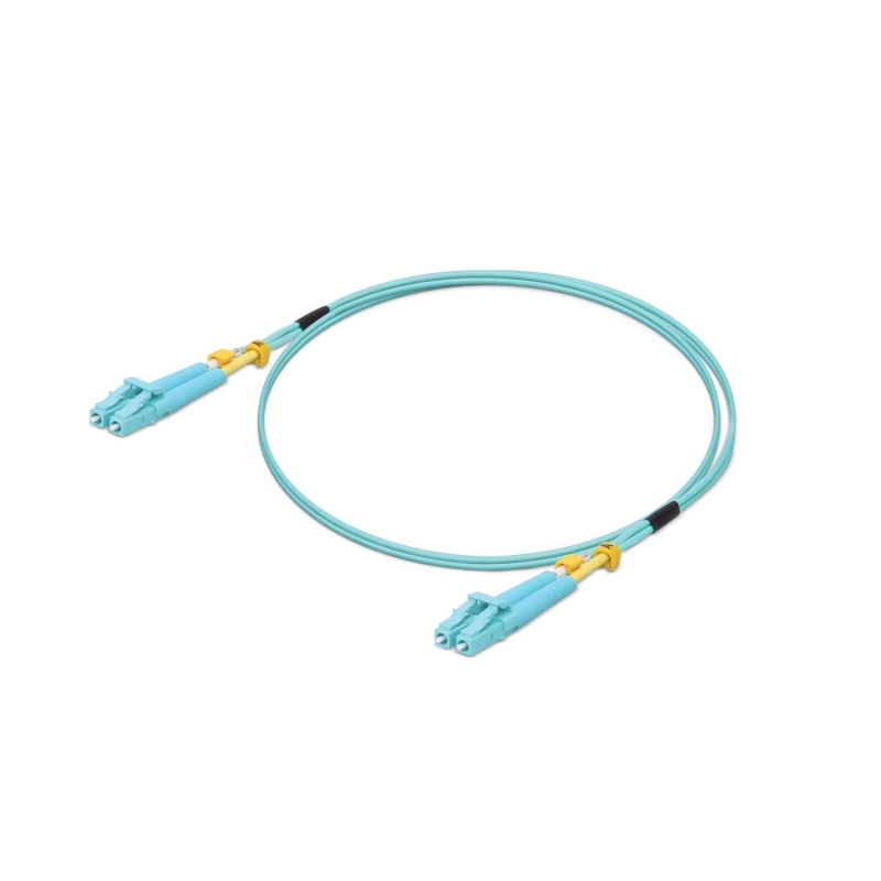 UBIQUITI 10 Gbps OM3 Duplex LC Cable, 2 meters (UACC-OFC-MM-2M)