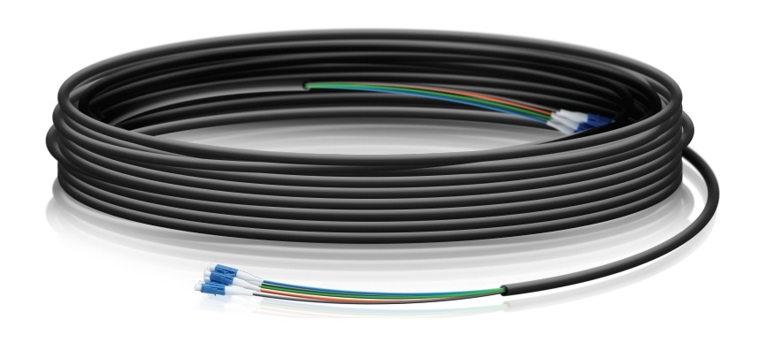 UBIQUITI FC-SM-300 Single-Mode (Six-Strand) LC Fiber Cable 300ft, 100m