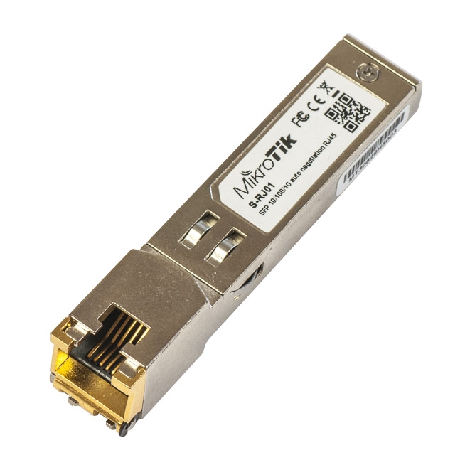 MIKROTIK S-RJ01 RJ45 SFP modulis