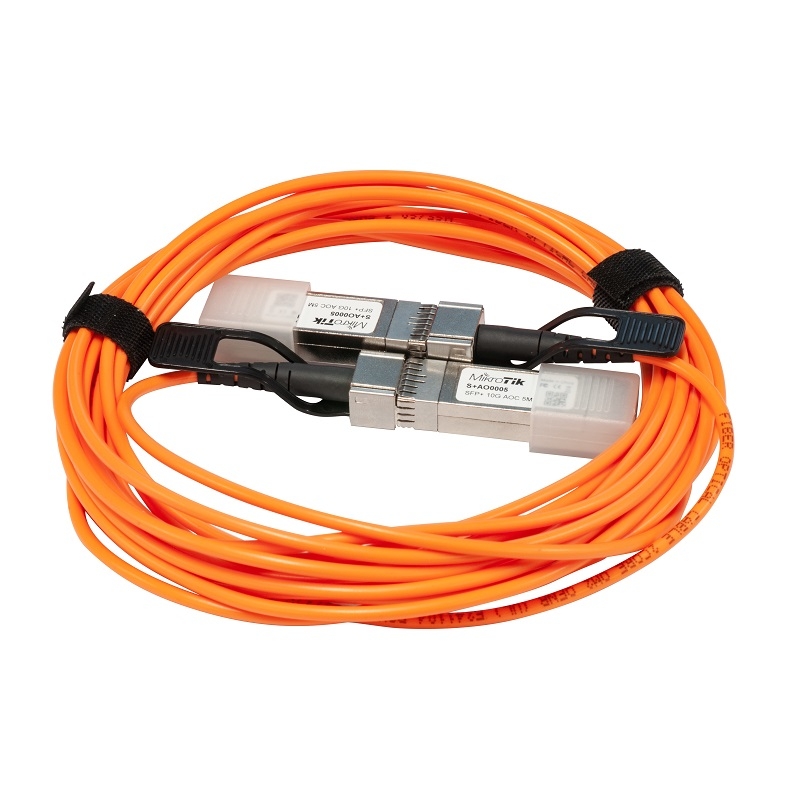 MIKROTIK SFP+ Active Optics tiesioginio prijungimo laidas, 5m (S+AO0005)