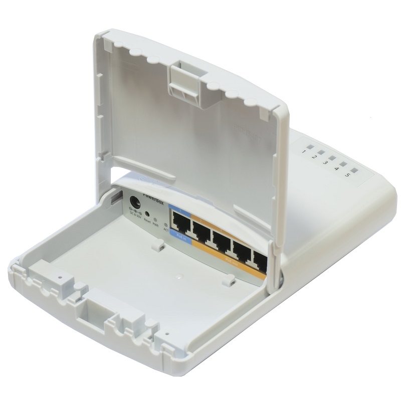 MIKROTIK RouterBOARD PowerBox (RB750P-PBr2) (RouterOS lygis 4)