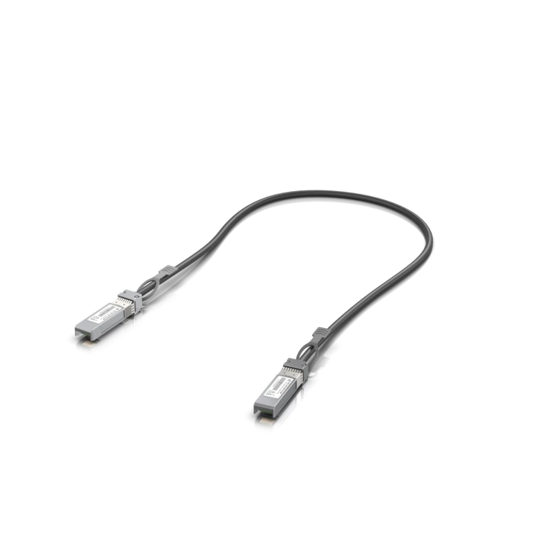 UBIQUITI Direct Attach Cable, 10 Gbps, 0.5 meter (UACC-DAC-SFP10-0.5M)