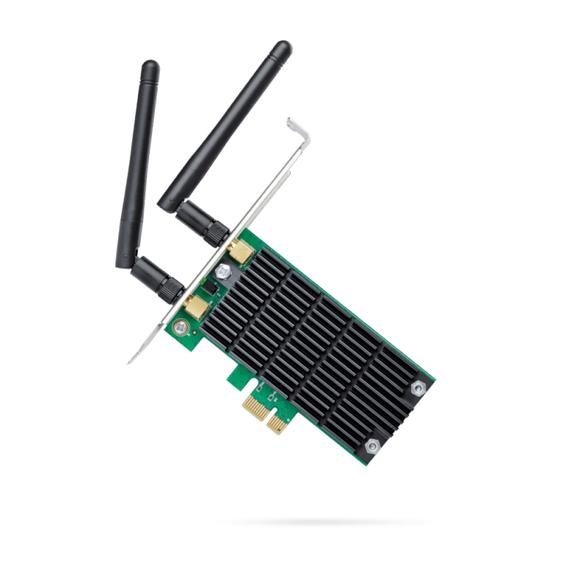 TP-LINK AC1200 belaidis (Dual-band) PCI Express adapteris (ARCHER T4E)