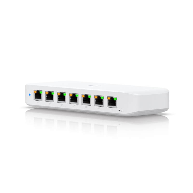 UBIQUITI Compact, Layer 2, 8-port GbE PoE UniFi Switch Ultra 210W (USW-Ultra-210W)