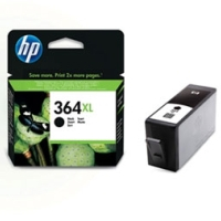 HP 364XL High Capacity Black Ink Cartridge, 550 pages, for HP Photosmart e-All-in-One, Premium, Plus, C5380 (replaces CB321EE)|CN684EE