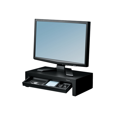 Fellowes | Designer Suites Monitor Riser | Height adjustment | Black|8038101