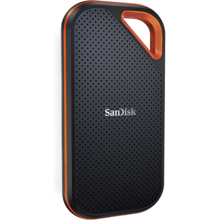 SanDisk Extreme PRO 2TB Portable SSD - Read/Write Speeds up to 2000MB/s, USB 3.2 Gen 2x2, Forged Aluminum Enclosure, 2-meter drop protection and IP55 resistance|SDSSDE81-2T00-G25