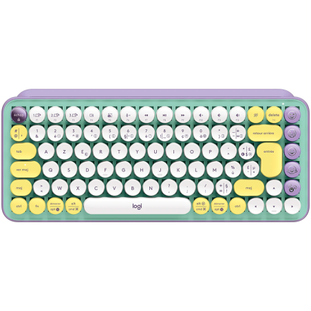 LOGITECH POP Keys Bluetooth Mechanical Keyboard - DAYDREAM_MINT - NORDIC|920-010732