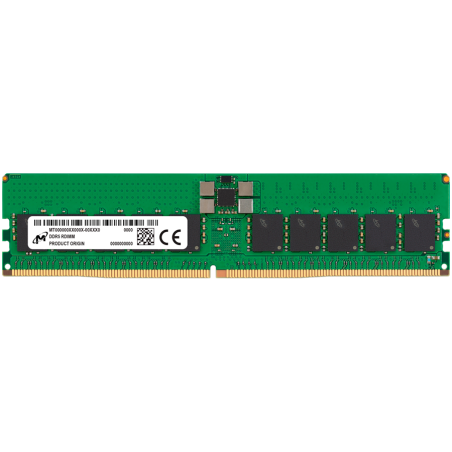 Server Memory Module|MICRON|DDR5|32GB|RDIMM|4800 MHz|CL 40|1.1 V|MTC20F2085S1RC48BR|MTC20F2085S1RC48BR