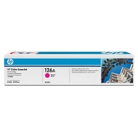 HP 126A  Magenta Toner Cartridge, 1000 pages, for Color LaserJet CP1025, Pro 100, Pro 200, M275 series|CE313A