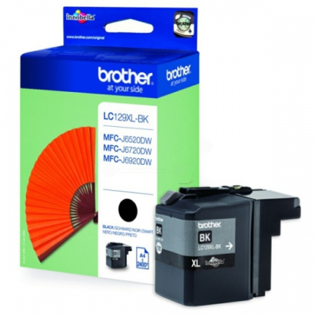 Brother LC129XLBK | Ink Cartridge | Black|LC129XLBK