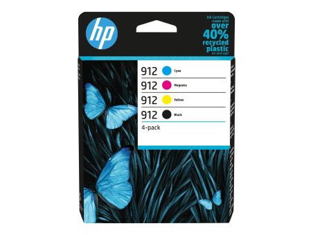 HP 912 CMYK Original Ink Cartridge|6ZC74AE