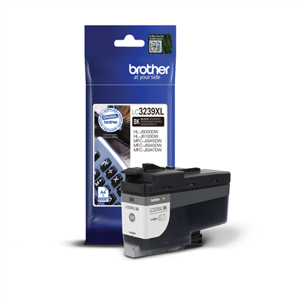 Brother High-yield Ink Cartridge | LC3239XLBK | Ink | Black|LC3239XLBK