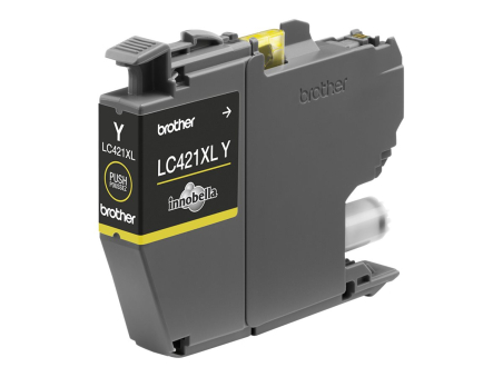 BROTHER 500-page Yellow ink cartridge|LC421XLY