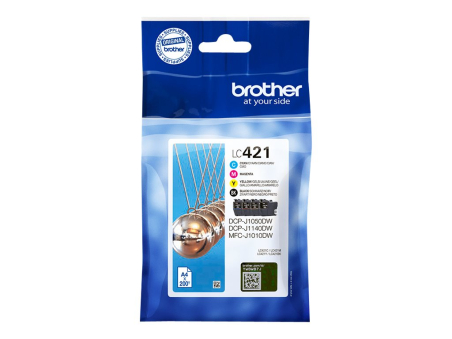 BROTHER LC421VAL 4pack Ink Cartridge|LC421VALDR