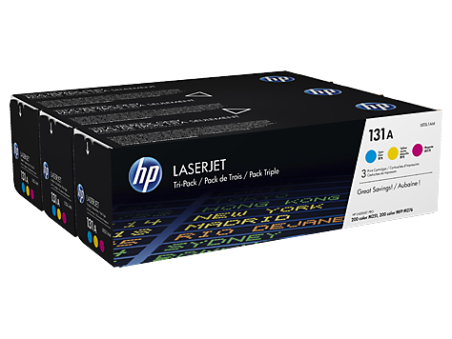 HP Toner 131A CYM Tri pack (U0SL1AM)|U0SL1AM