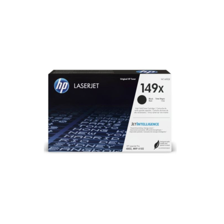 HP 149X High Capacity Black Laser Toner Cartridge, 9500 pages, for HP LaserJet Pro 4002dn, 4002dne, 4002dw, 4002dwe|W1490X