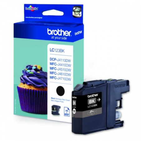 Brother LC123BK | Ink Cartridge | Black|LC123BK