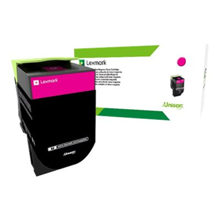 Lexmark 80C2HME | 802HME Magenta High Yield Corporate Cartridge (3k) | Cartridge | Magenta|80C2HME