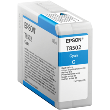 Epson T8502 | Ink Cartridge | Cyan|C13T850200