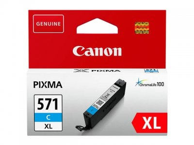 INK CARTRIDGE CYAN CLI-571XL/0332C001 CANON|0332C001